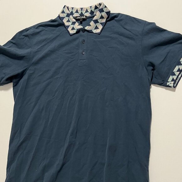 Bad Birdie Country Club Golf Polo Shirt Short Sleeve Blue Men's size XL - Picture 1 of 8